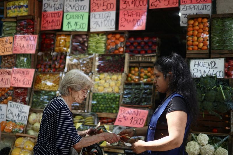 Argentina's economy seen hitting steepest fall since 2020 in March